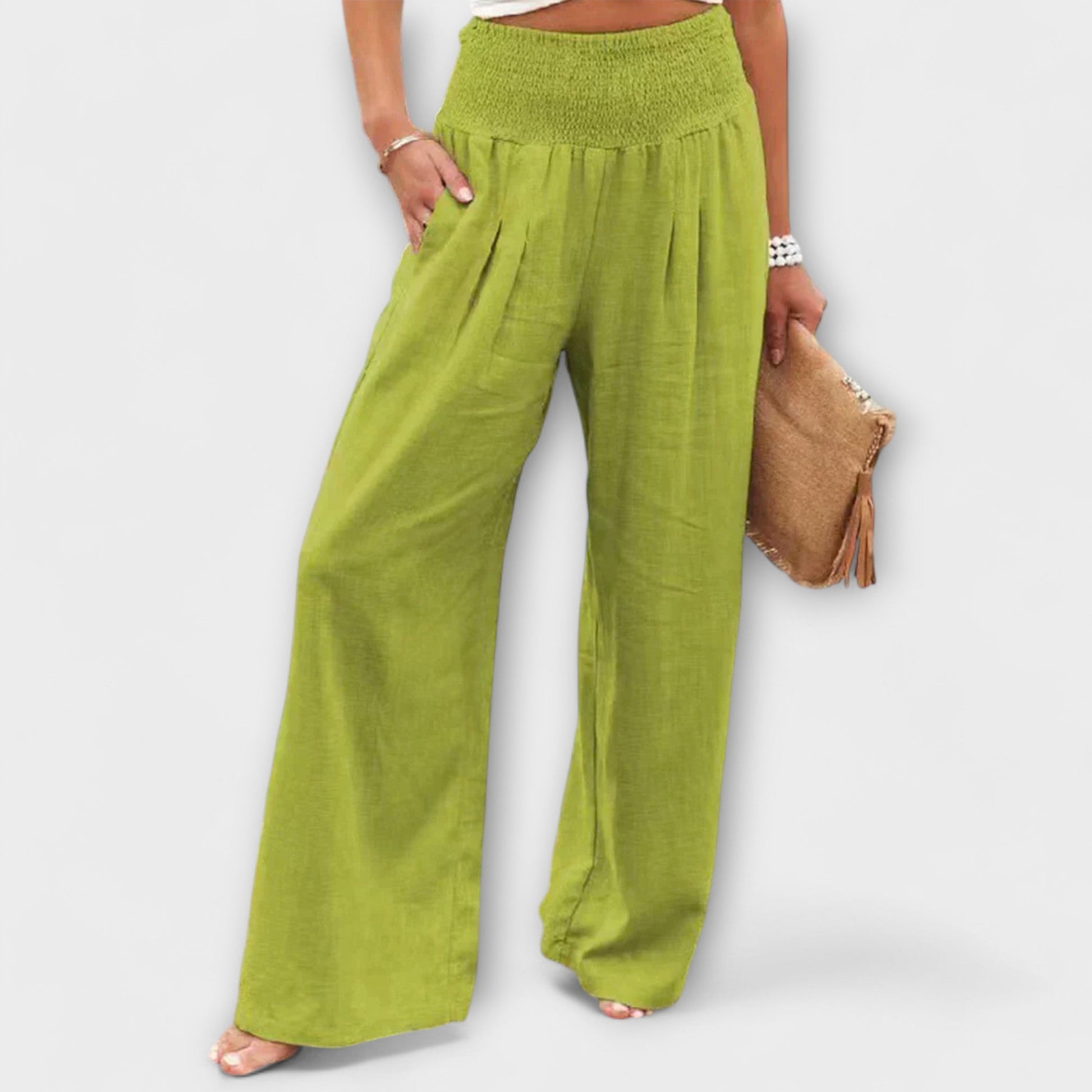 IONA - FLOWING WIDE-LEG TROUSERS