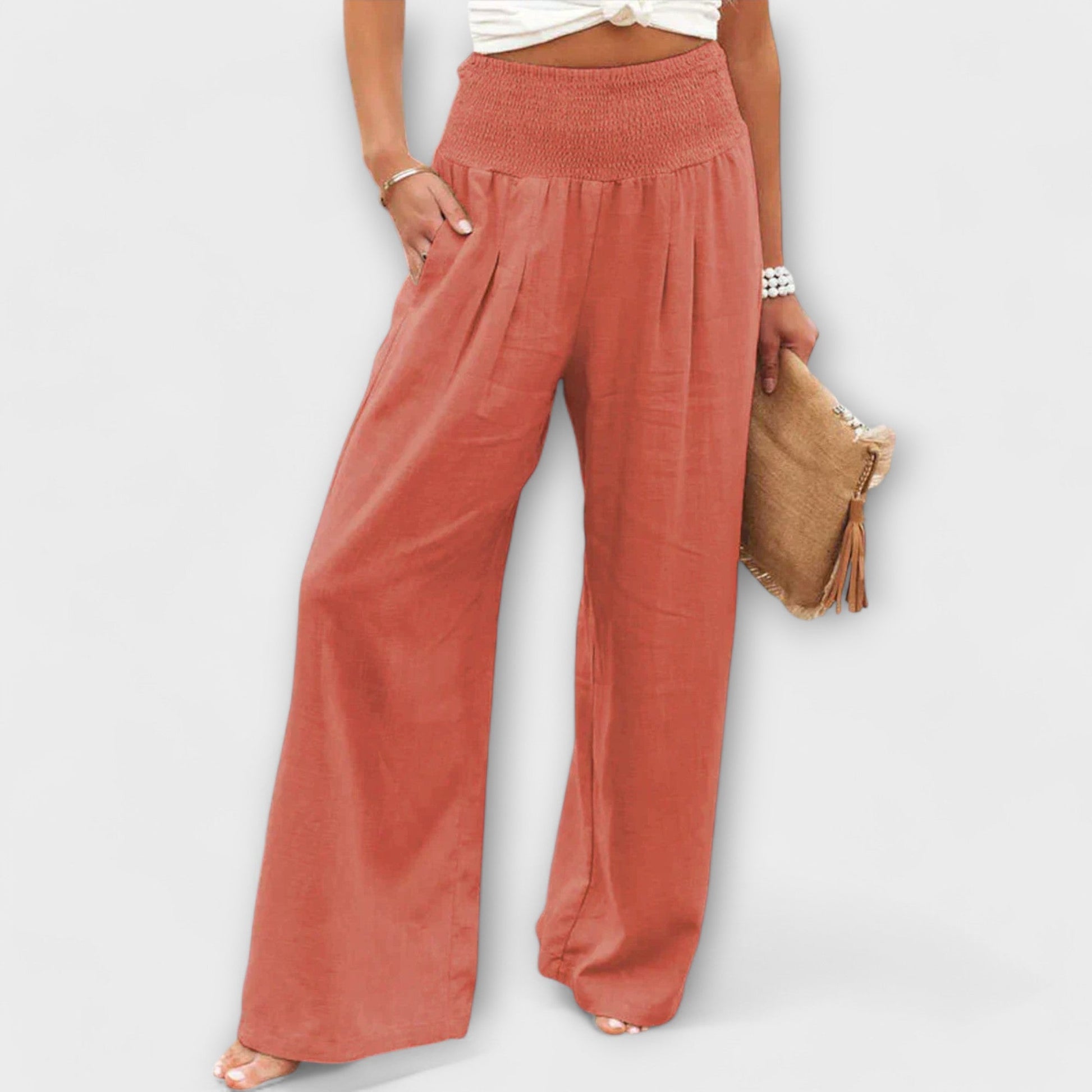IONA - FLOWING WIDE-LEG TROUSERS