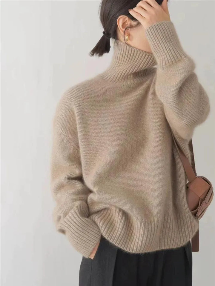 NANCY – LUXE HIGH-NECK JUMPER