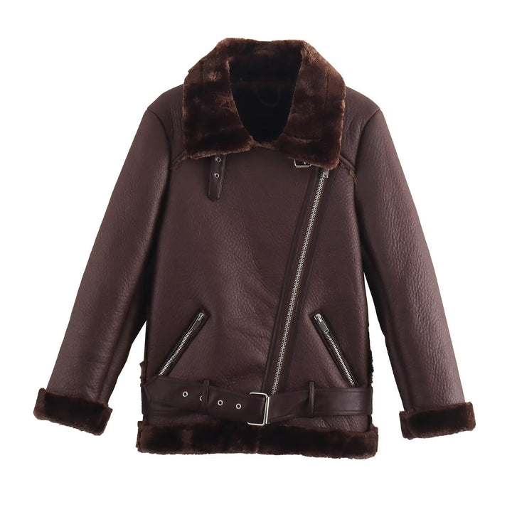 AMIRAH – STRUCTURED BIKER-STYLE JACKET