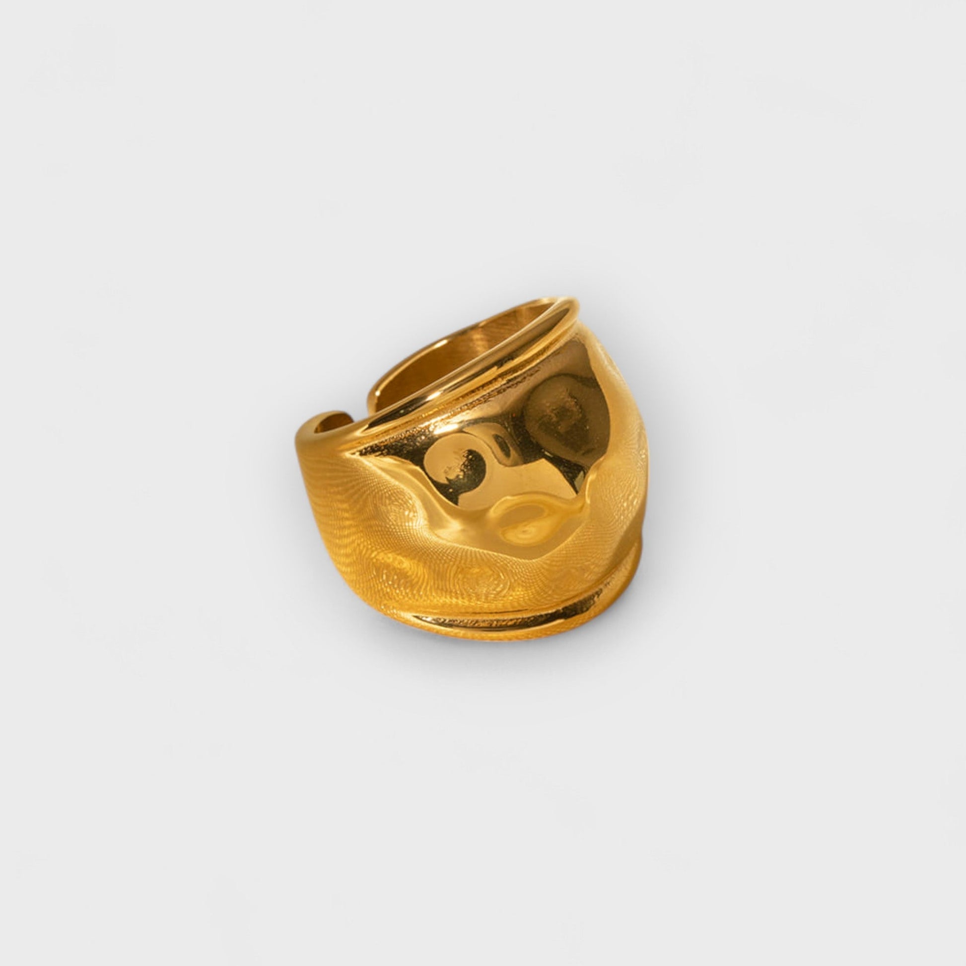 TARA - SCULPTURAL DUO RING