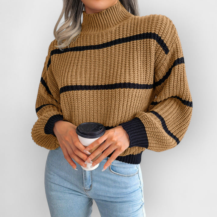 LUCIENDA - STRIPED KNIT JUMPER