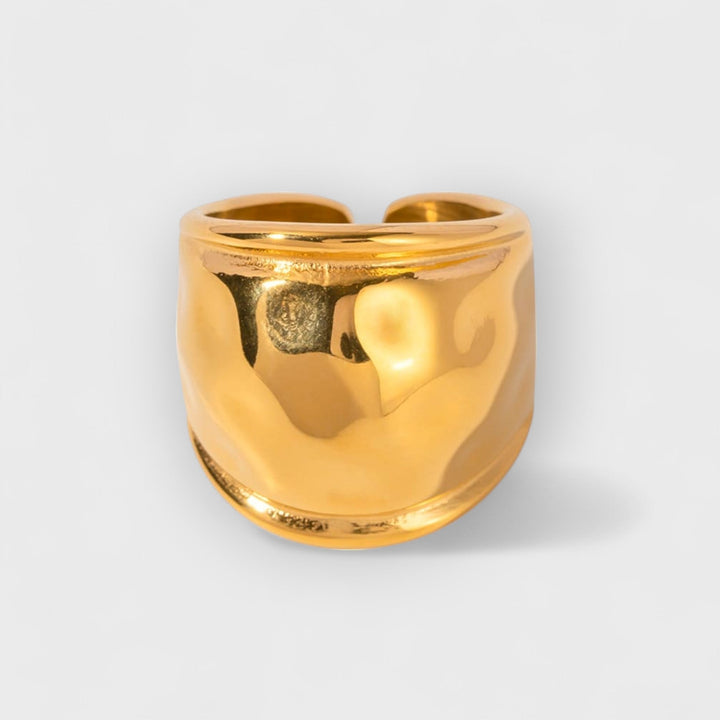 TARA - SCULPTURAL DUO RING