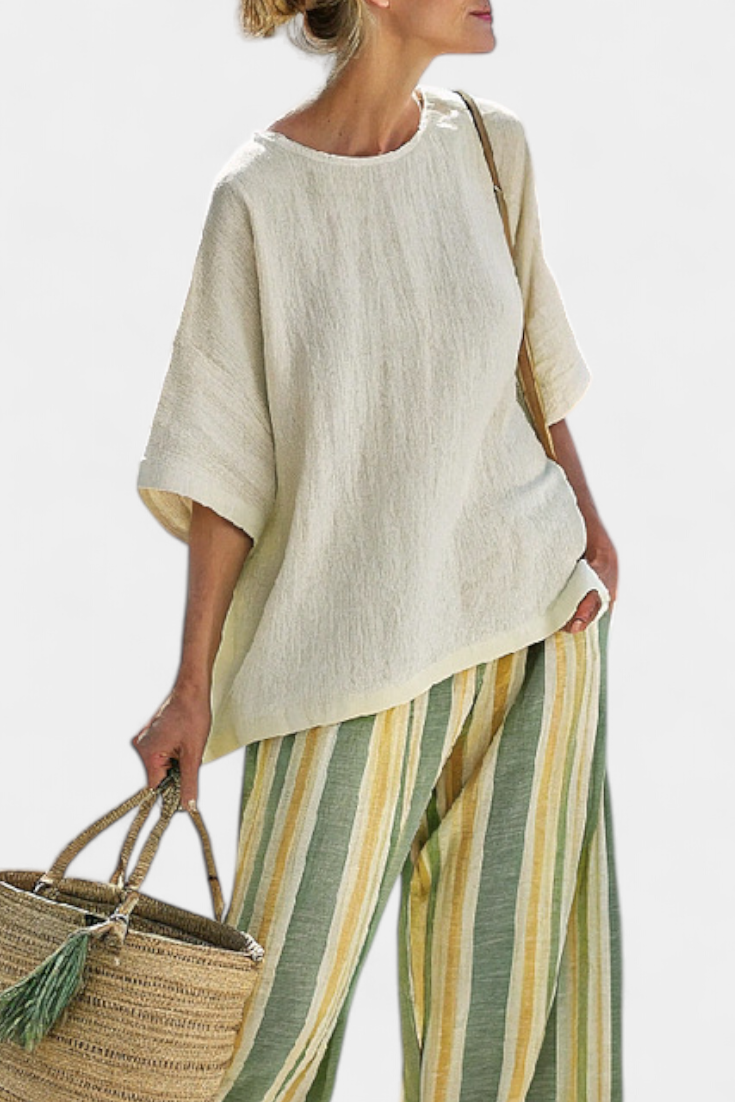 PHOEBE – OLIVE BREEZE SET