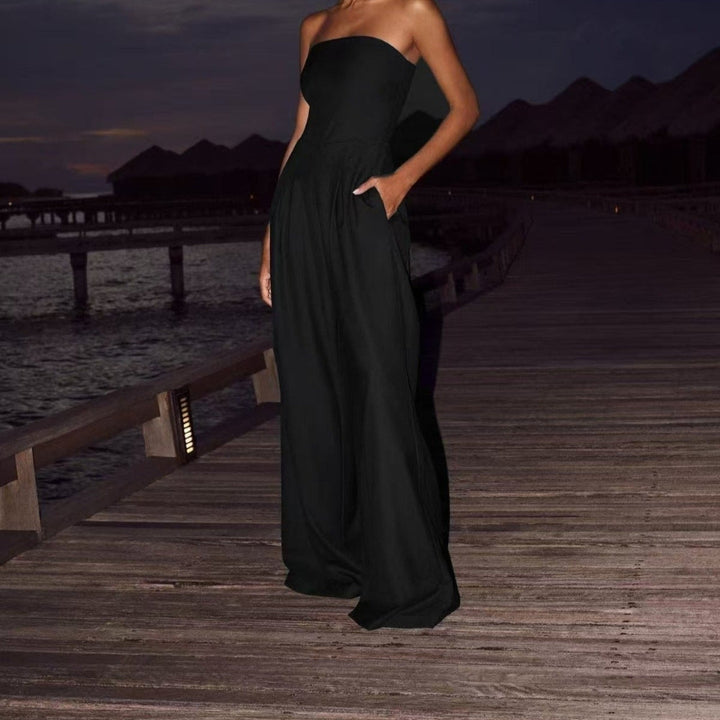 KATE - EFFORTLESS STRAPLESS JUMPSUIT