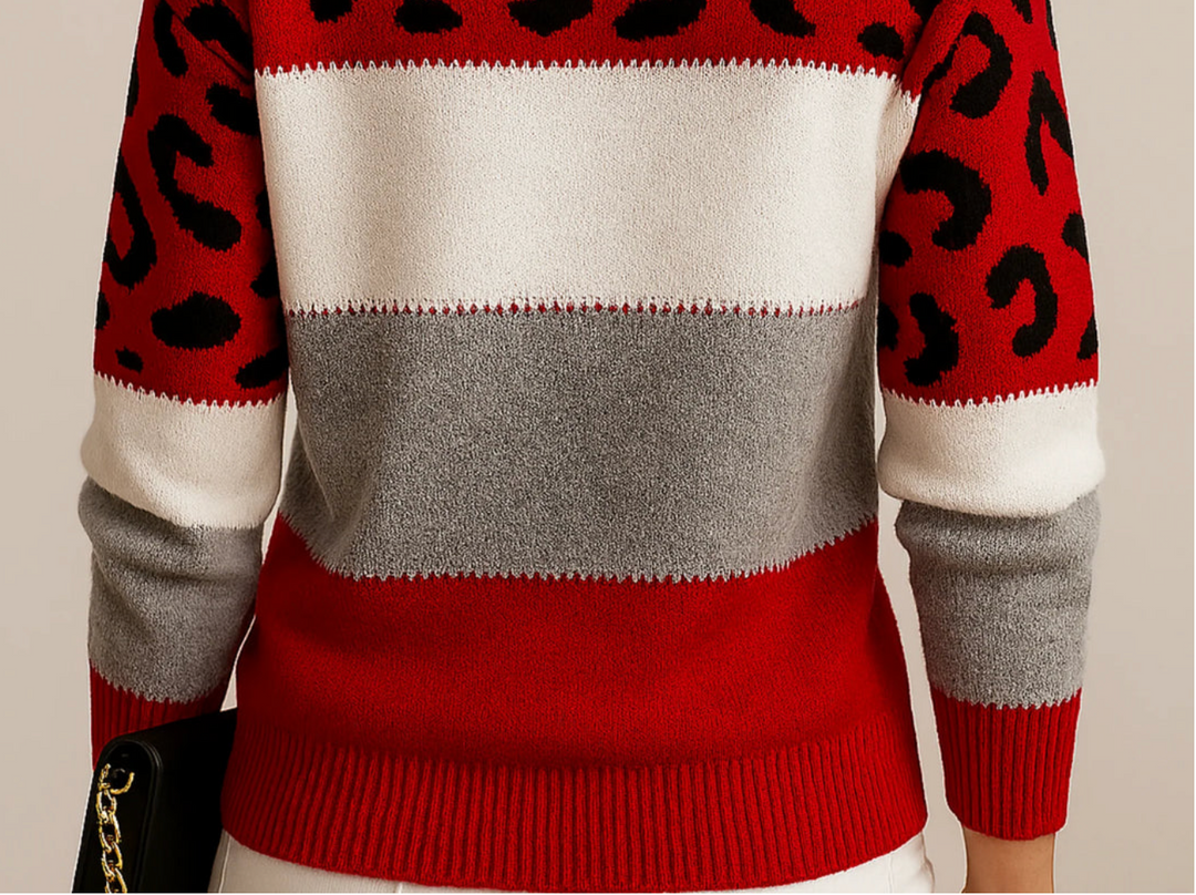 IDA – LEOPARD PRINT JUMPER