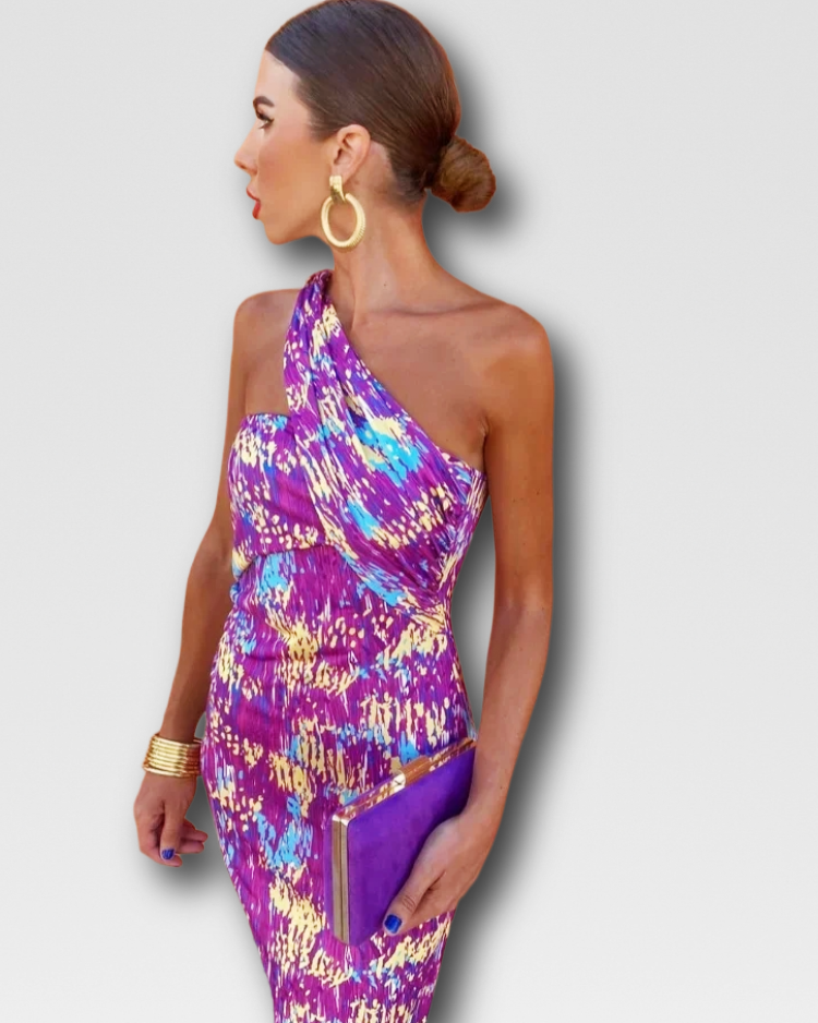 CASEY - ASYMMETRIC ELEGANCE DRESS