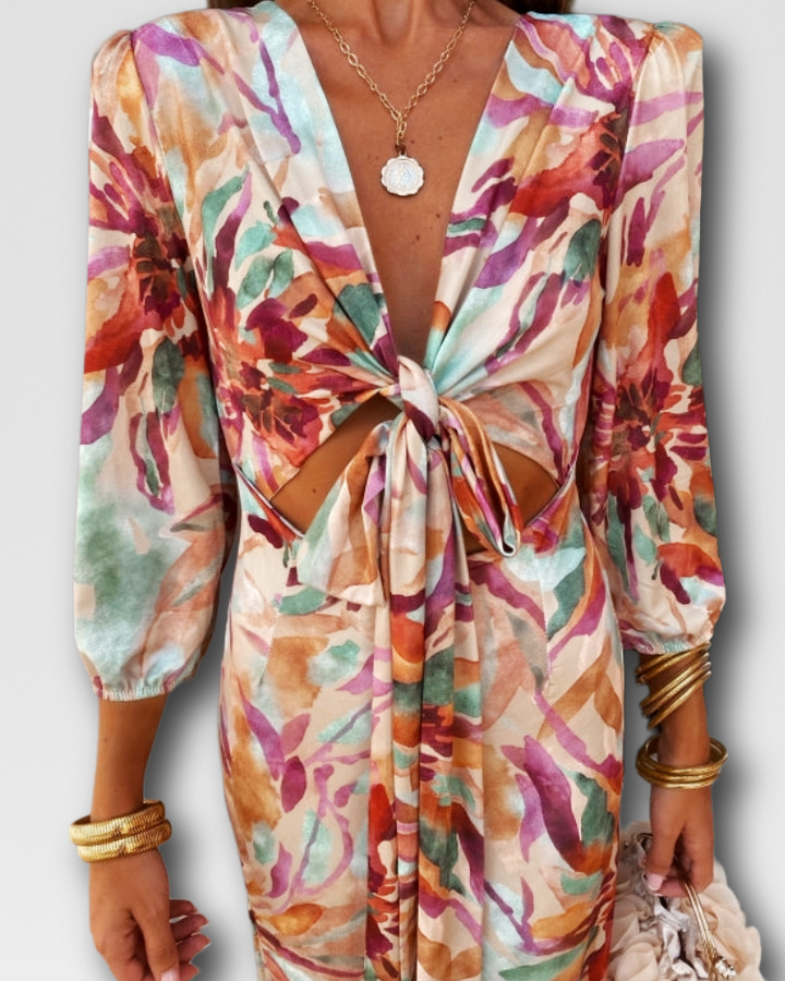 VALERIE - CUT-OUT MAXI DRESS