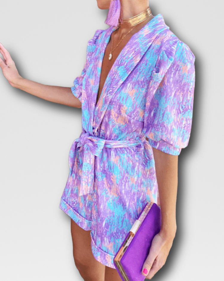 BLAIR - VIBRANT CROSSOVER JUMPSUIT