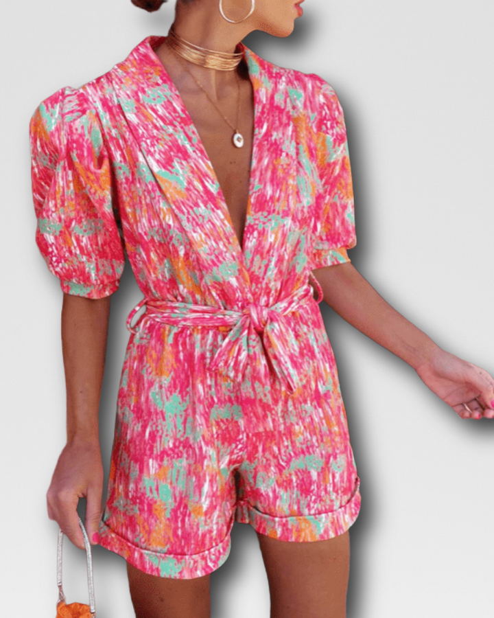 BLAIR - VIBRANT CROSSOVER JUMPSUIT