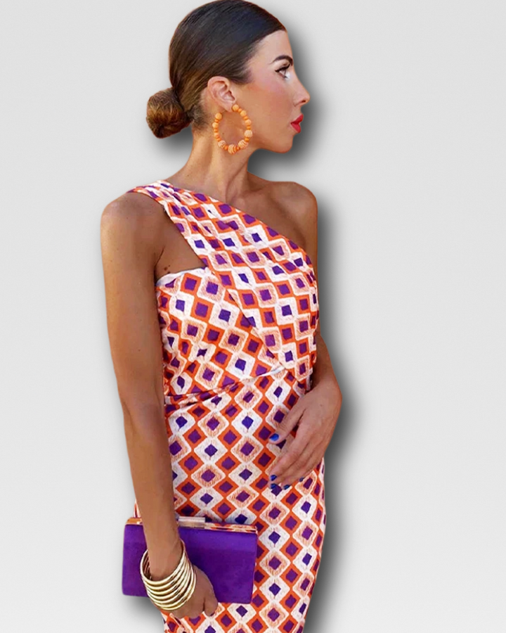 CASEY - ASYMMETRIC ELEGANCE DRESS