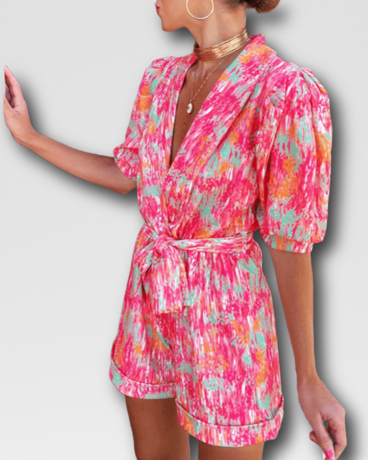 BLAIR - VIBRANT CROSSOVER JUMPSUIT