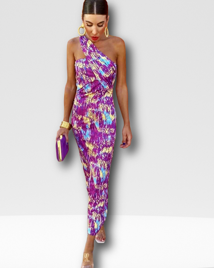 CASEY - ASYMMETRIC ELEGANCE DRESS