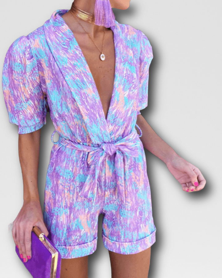 BLAIR - VIBRANT CROSSOVER JUMPSUIT
