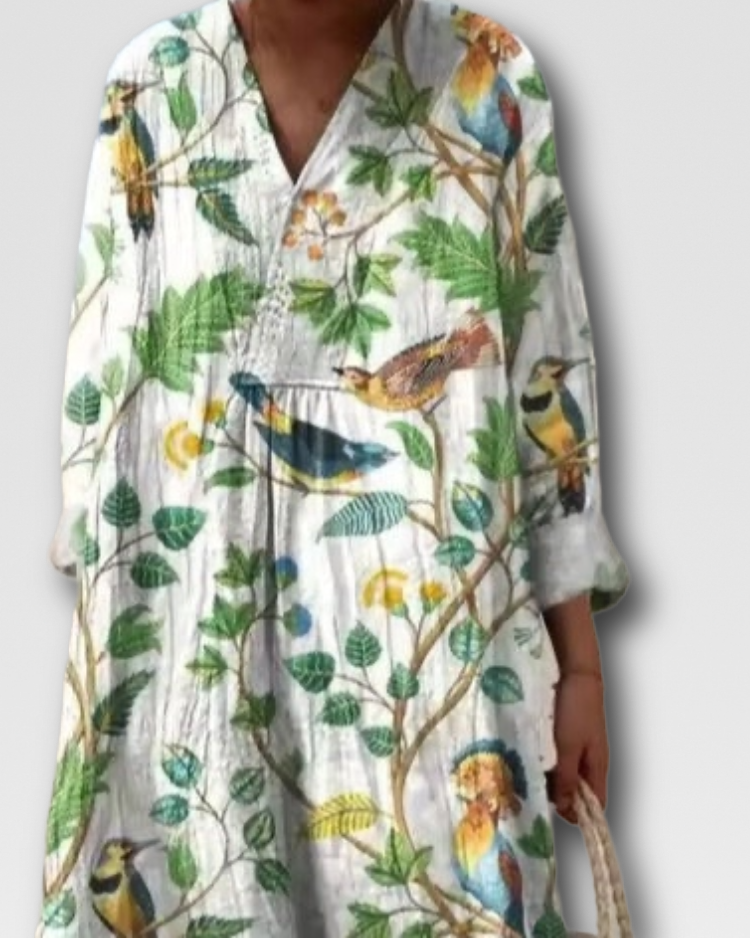 COLETTE - BOTANICAL MAXI DRESS