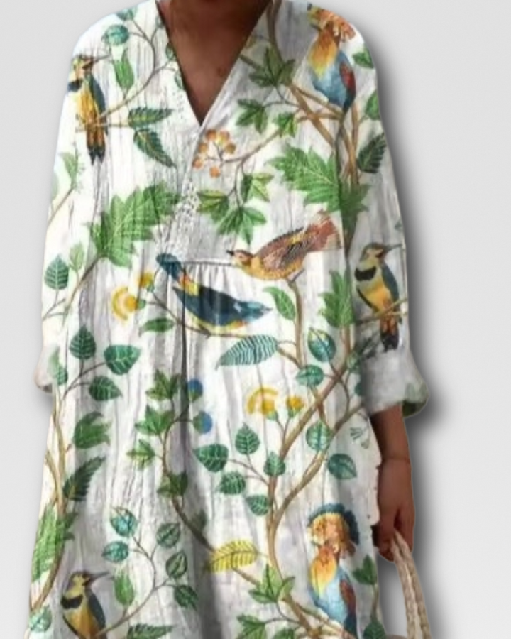 COLETTE - BOTANICAL MAXI DRESS