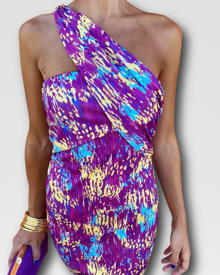 CASEY - ASYMMETRIC ELEGANCE DRESS