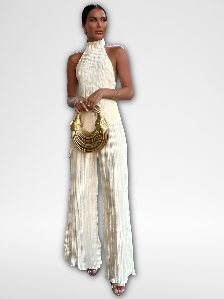 GABRIELLA - PLEATED COORDINATED SET