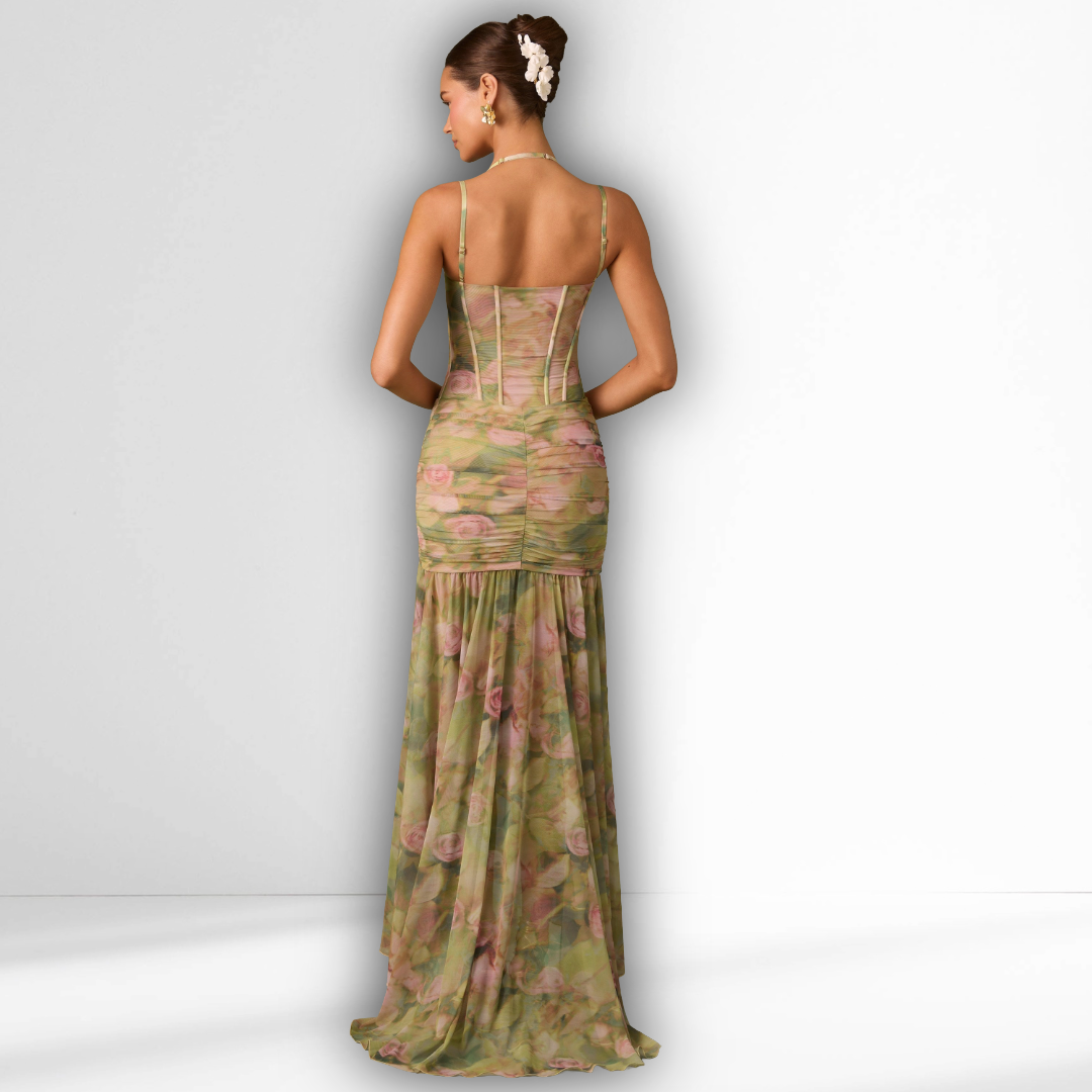 MARCIA - CORSET MAXI DRESS