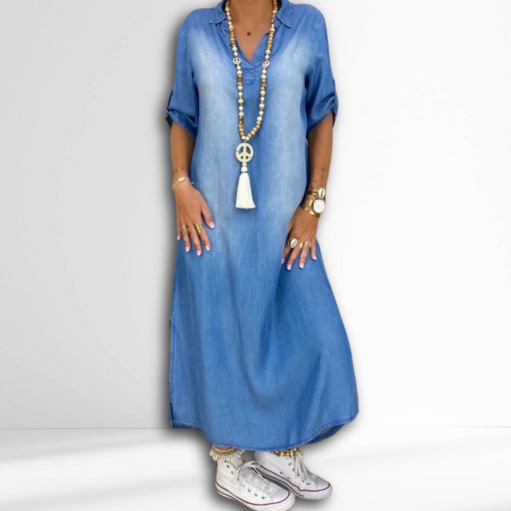 NOLA - TIMELESS DENIM DRESS
