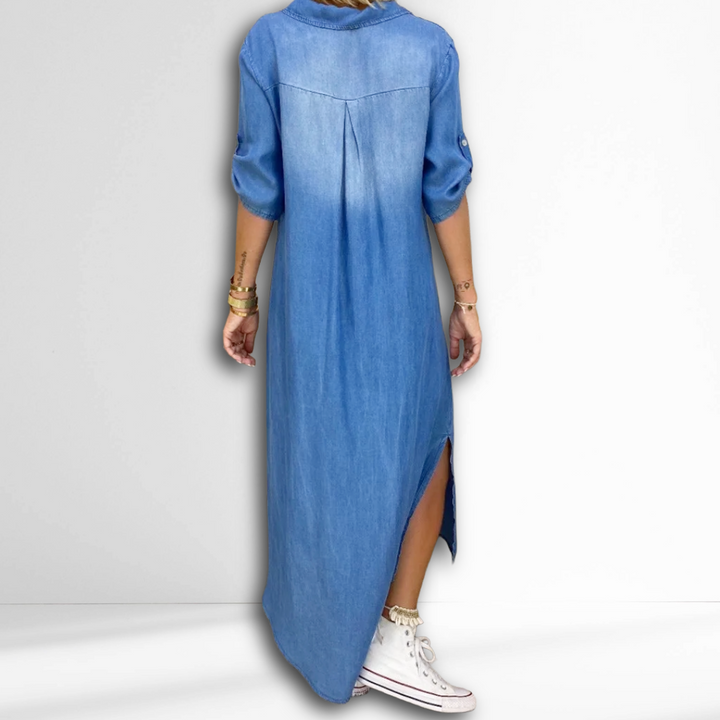 NOLA - TIMELESS DENIM DRESS