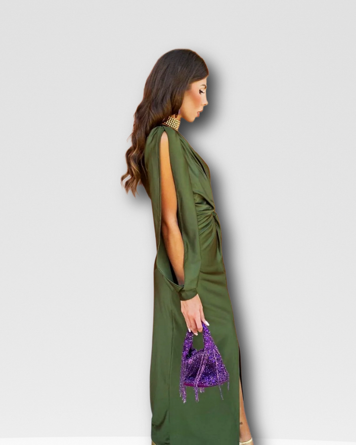 REGINA - ASYMMETRIC ONE-SHOULDER DRESS