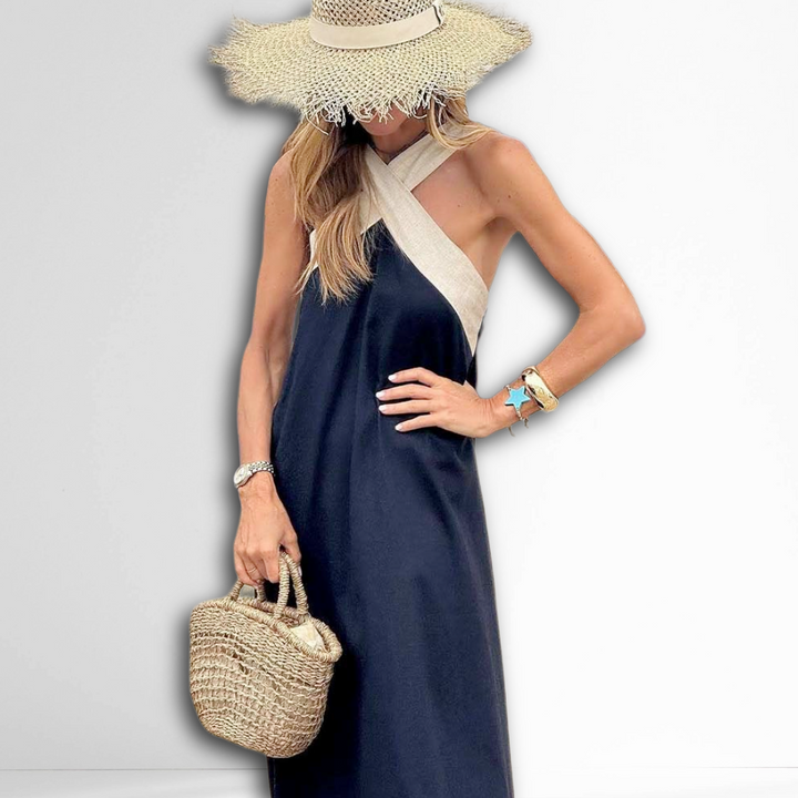 ROSE - CROSS-NECK DRESS