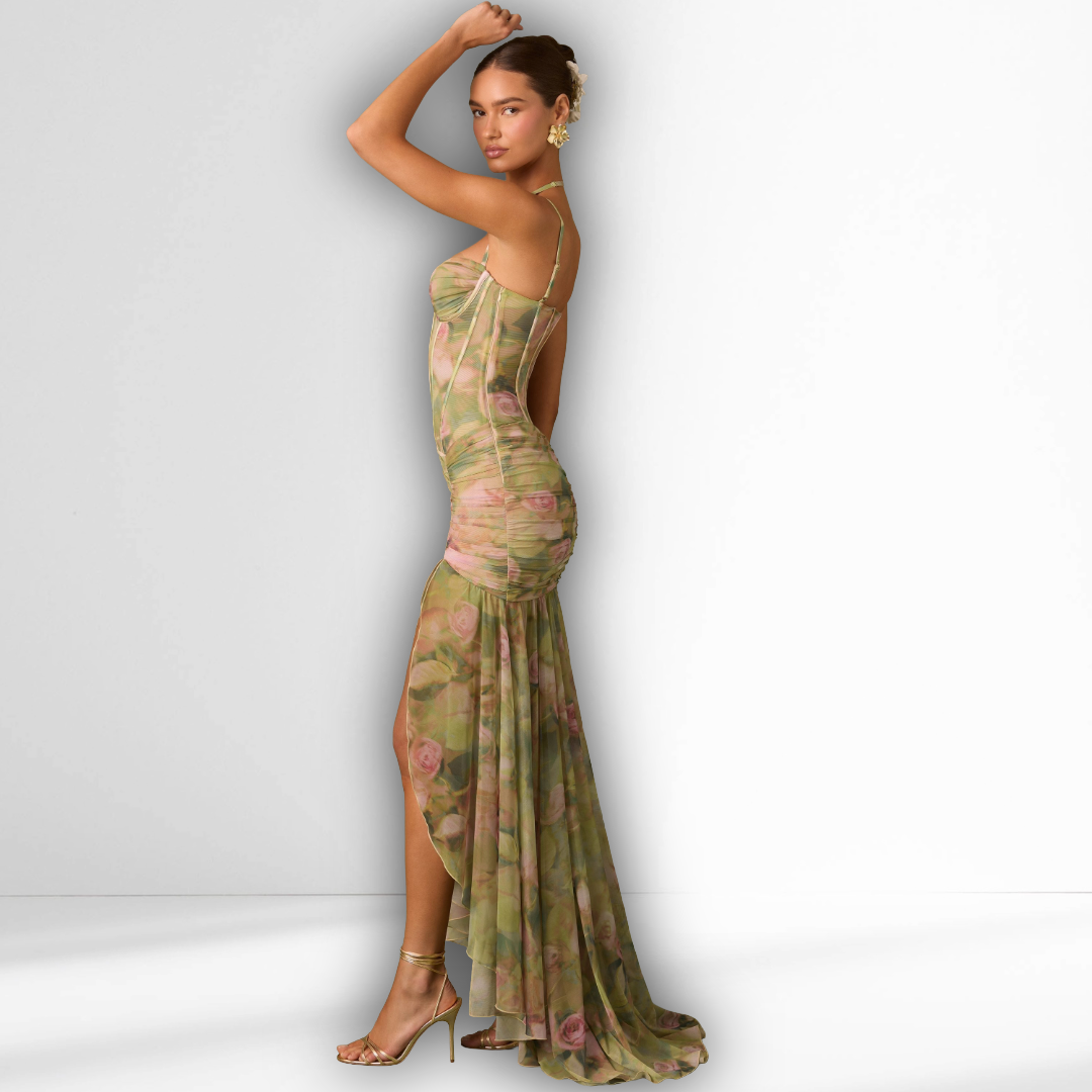 MARCIA - CORSET MAXI DRESS