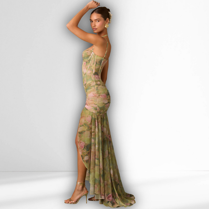 MARCIA - CORSET MAXI DRESS