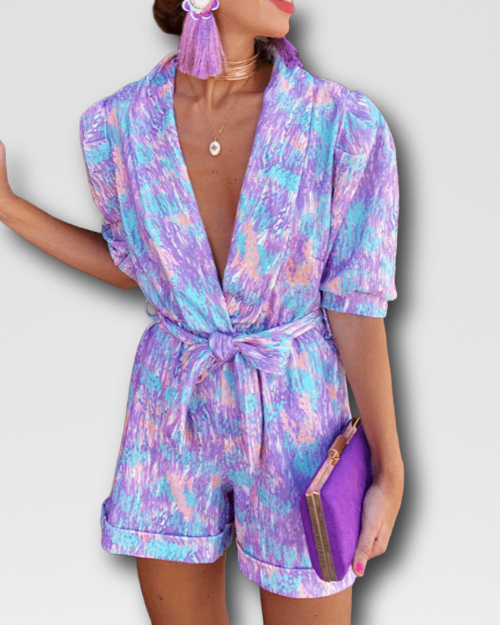 BLAIR - VIBRANT CROSSOVER JUMPSUIT