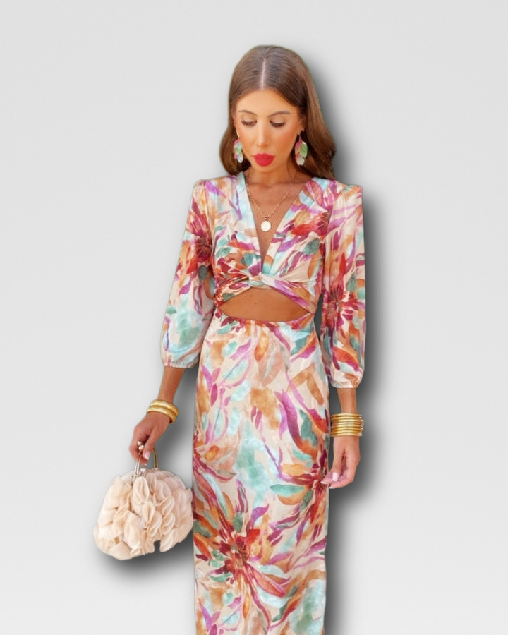 VALERIE - CUT-OUT MAXI DRESS
