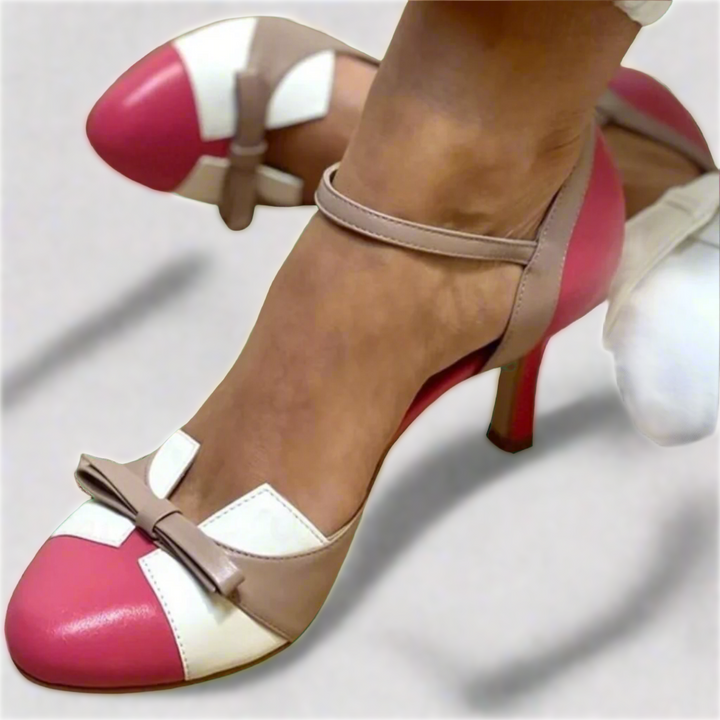 NINA – VINTAGE-INSPIRED BOW HEEL