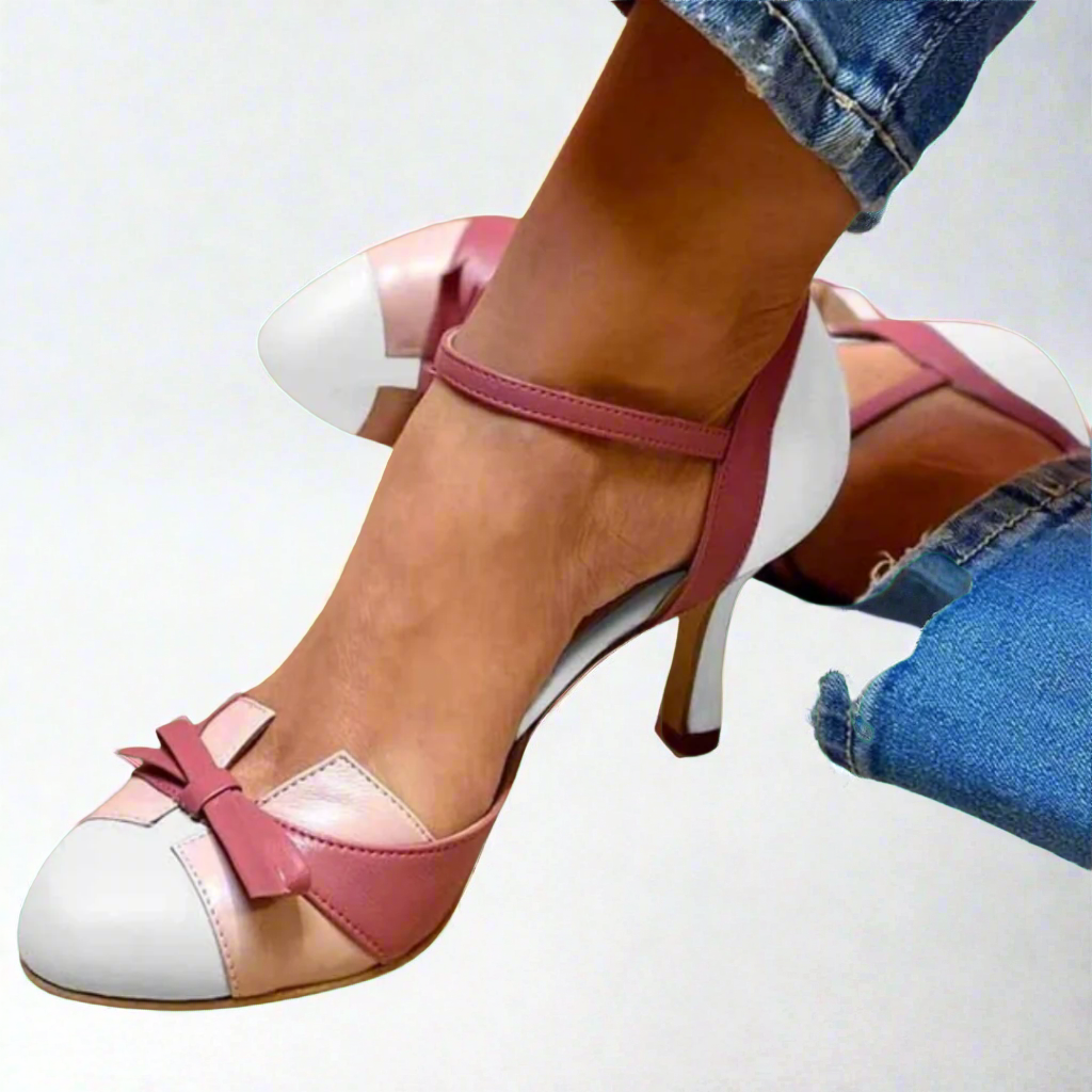 NINA – VINTAGE-INSPIRED BOW HEEL