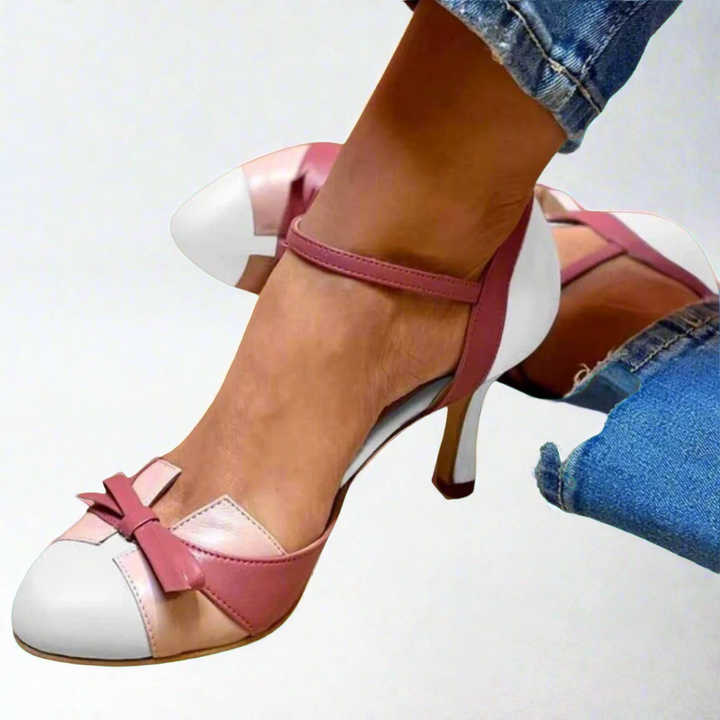 NINA – VINTAGE-INSPIRED BOW HEEL