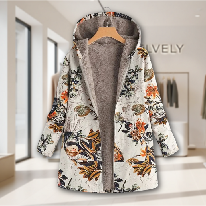 SADE - FLEECE LINED HOODED COAT