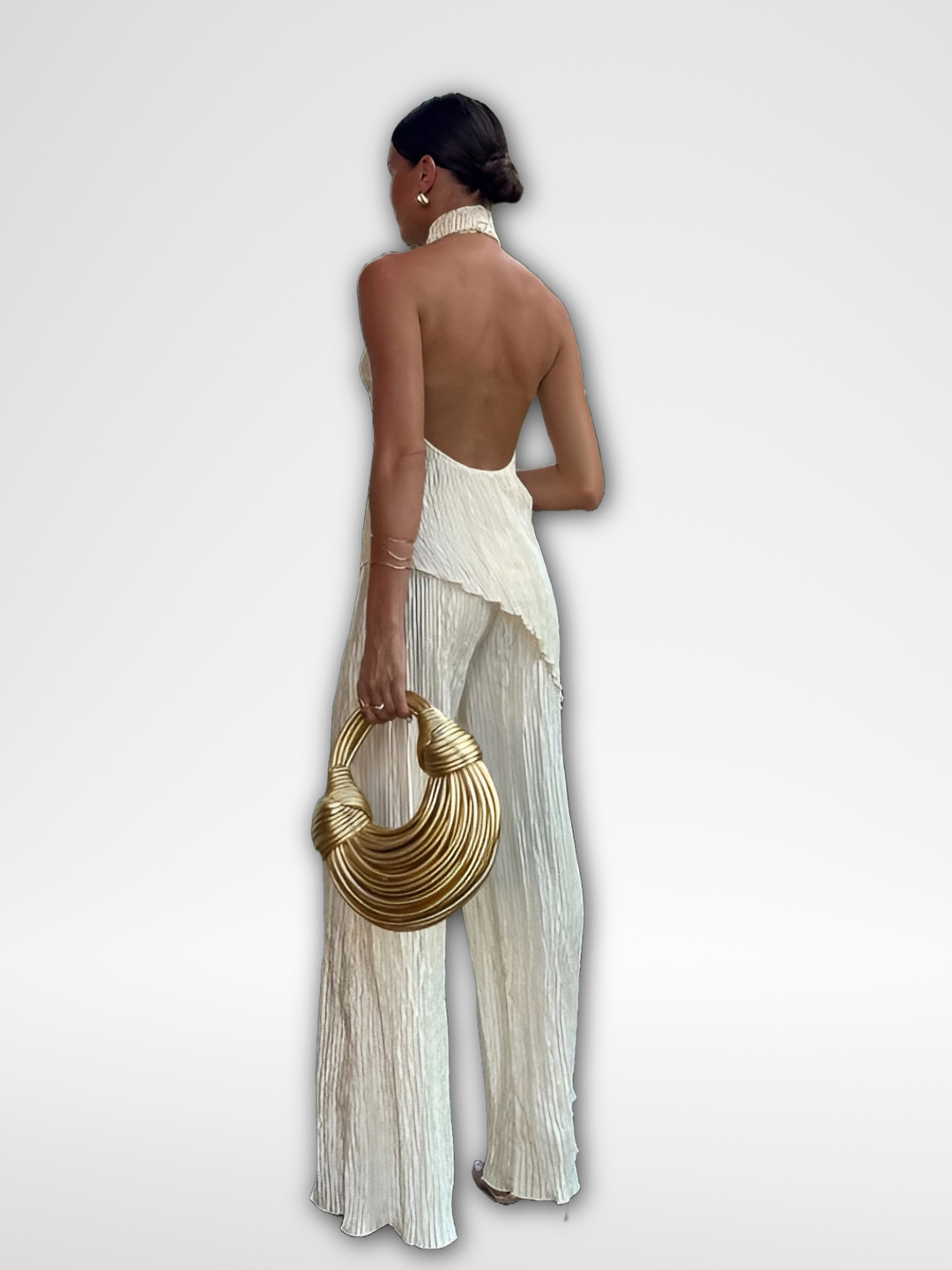 GABRIELLA - PLEATED COORDINATED SET