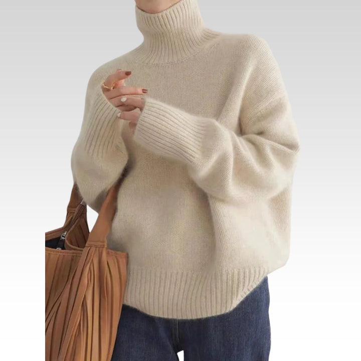 NANCY – LUXE HIGH-NECK JUMPER