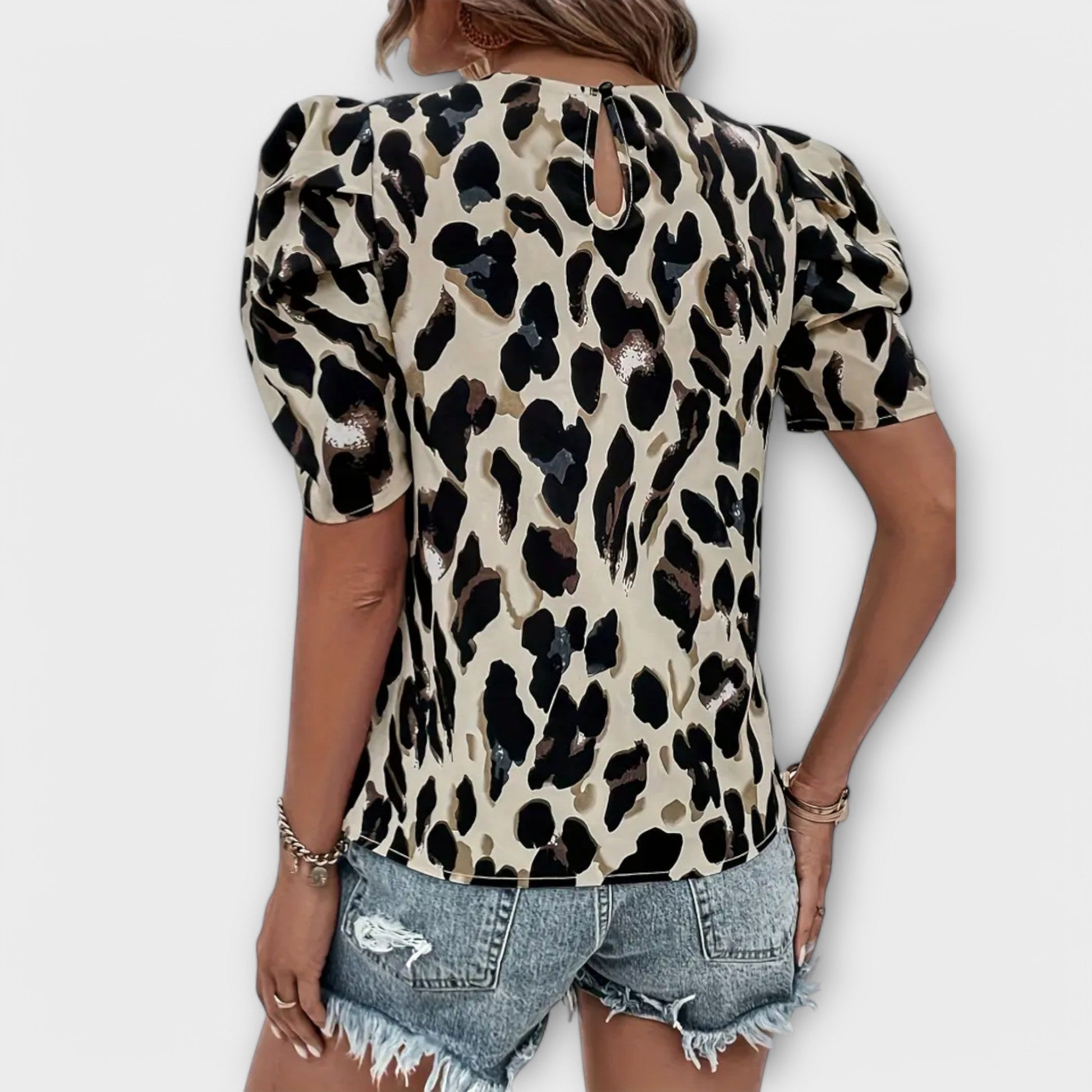 JILL - MODERN PRINT BLOUSE