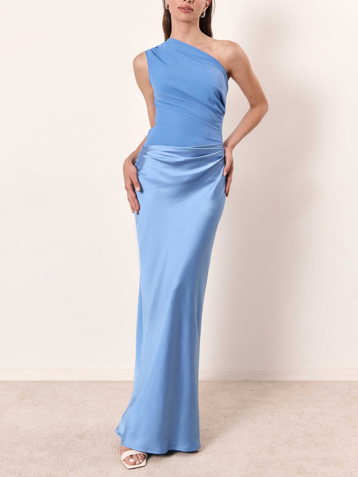 MAREN - SCULPTED SILHOUETTE MAXI DRESS
