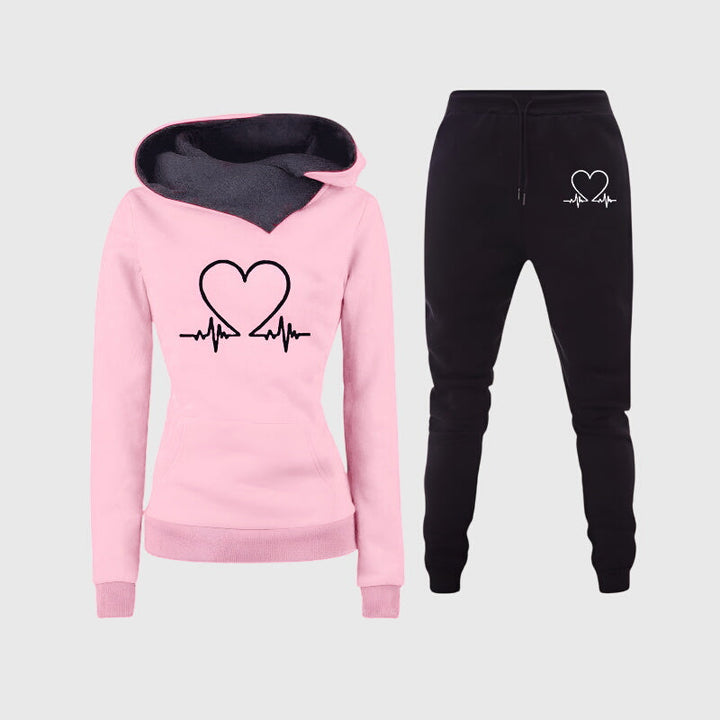 ALICE - HEART-PRINT TRACKSUIT