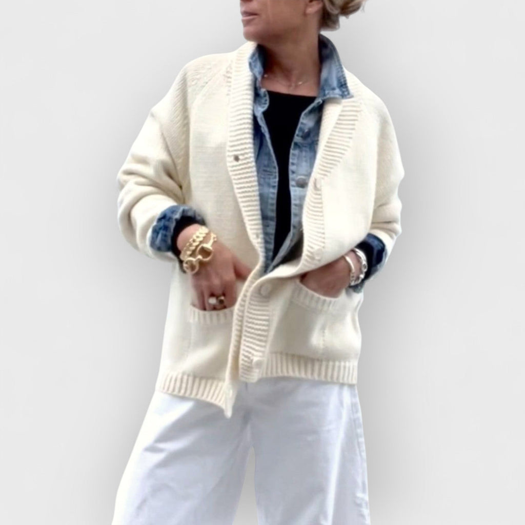 DORIS - PLAYFUL LOBSTER CARDIGAN