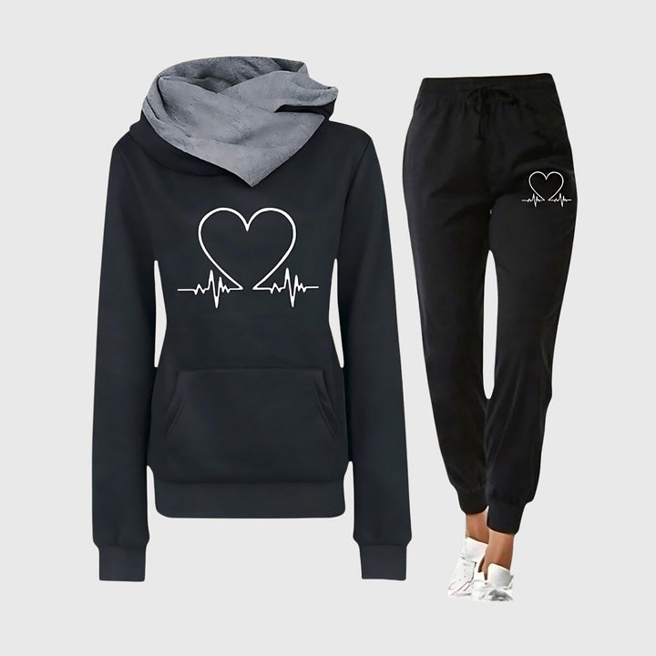 ALICE - HEART-PRINT TRACKSUIT
