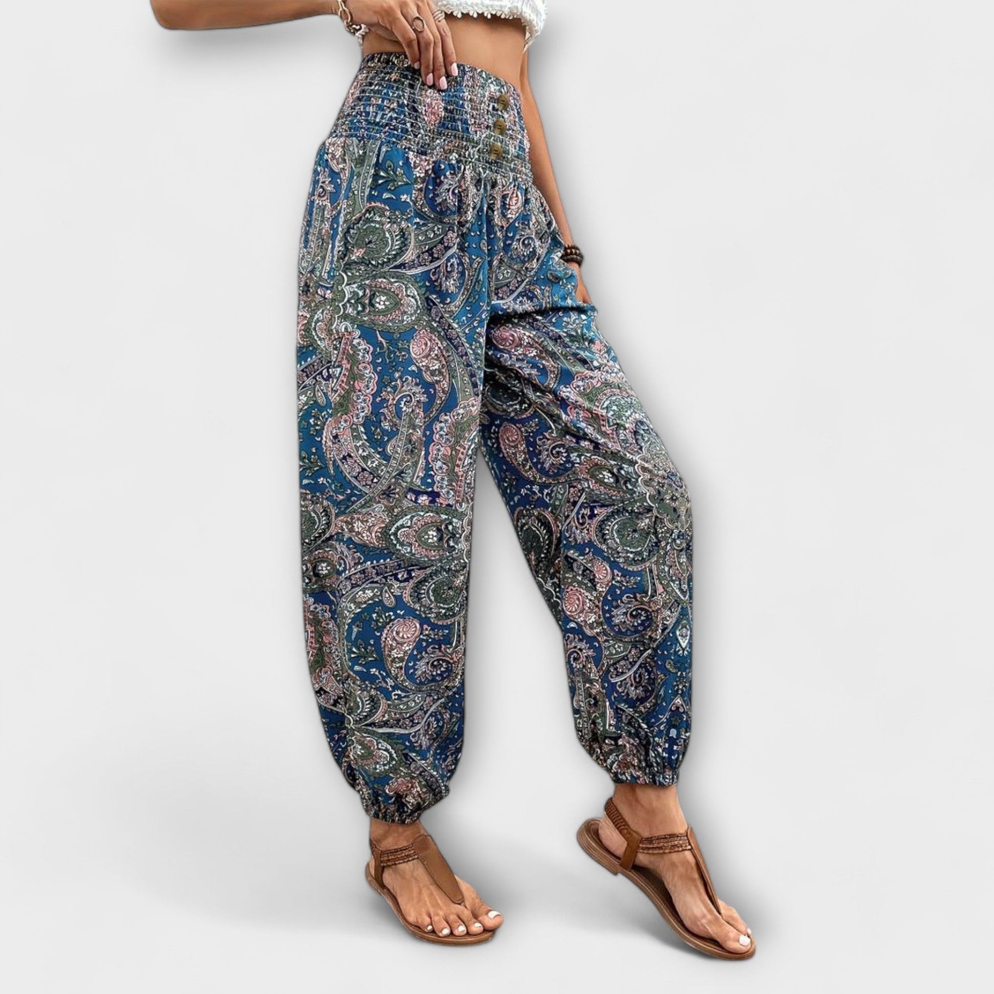 CAITLIN - ETHNO-CHIC TROUSERS