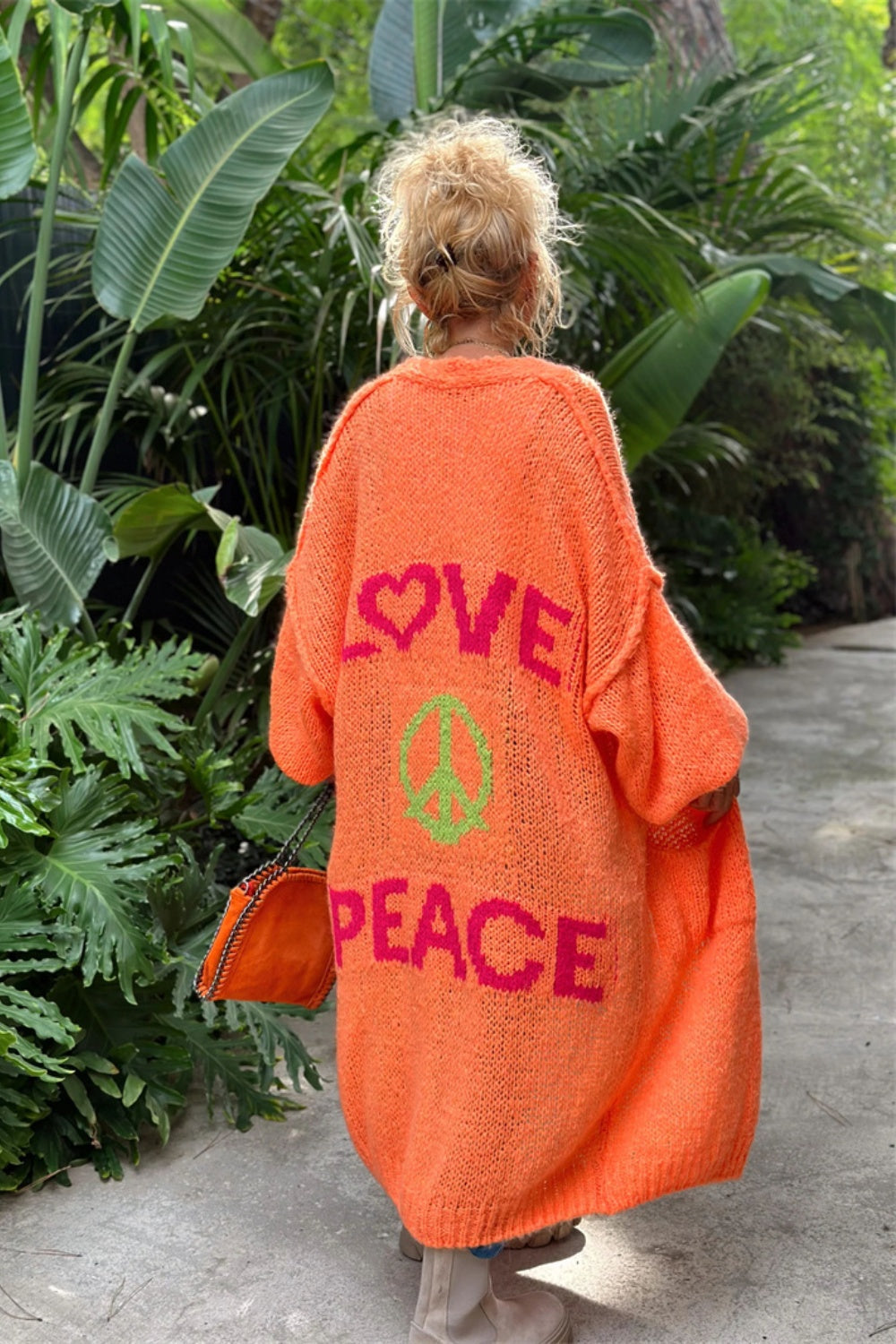 EMILY – LOVE & PEACE CARDIGAN