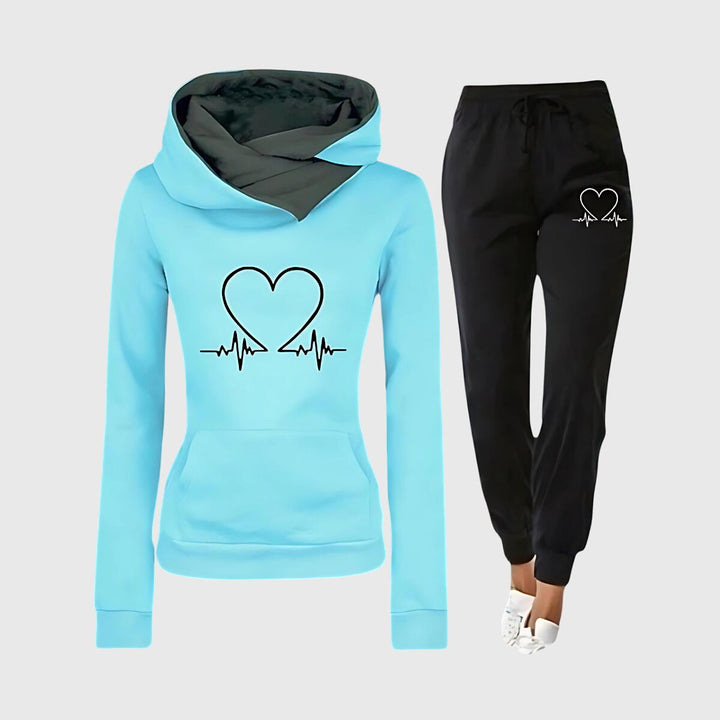 ALICE - HEART-PRINT TRACKSUIT