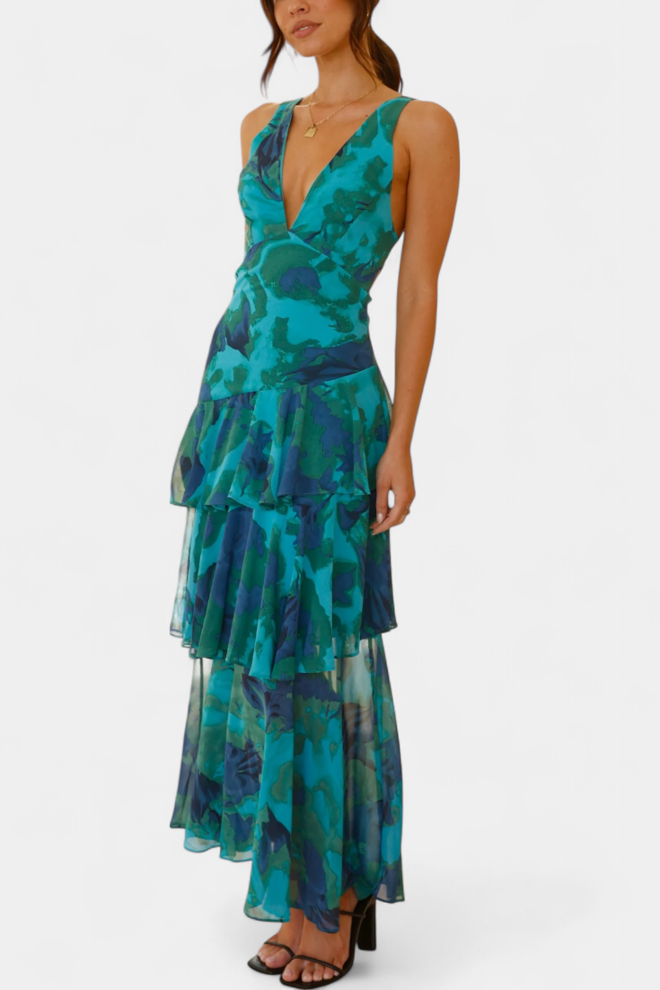 ALISON - ETHEREAL GAZE DRESS
