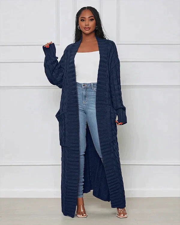 CORINNE – LONG KNIT CARDIGAN