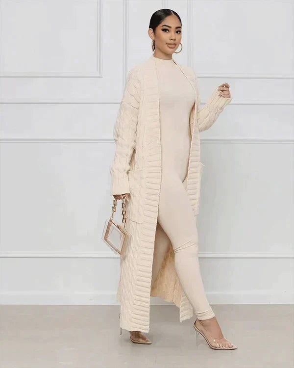 CORINNE – LONG KNIT CARDIGAN