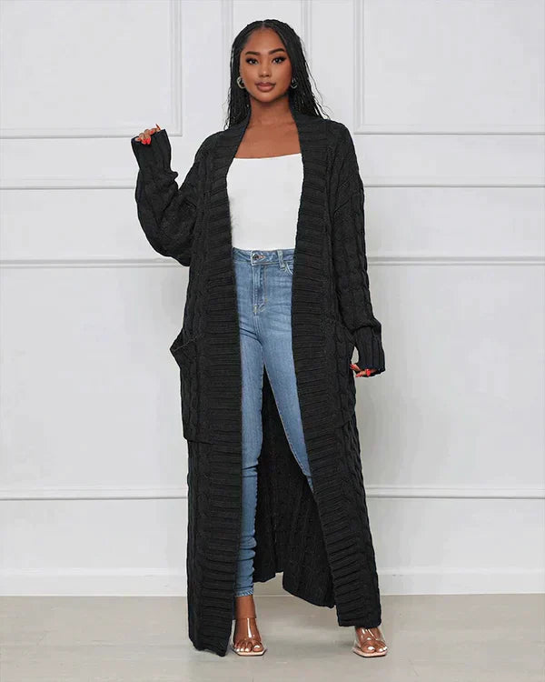 CORINNE – LONG KNIT CARDIGAN