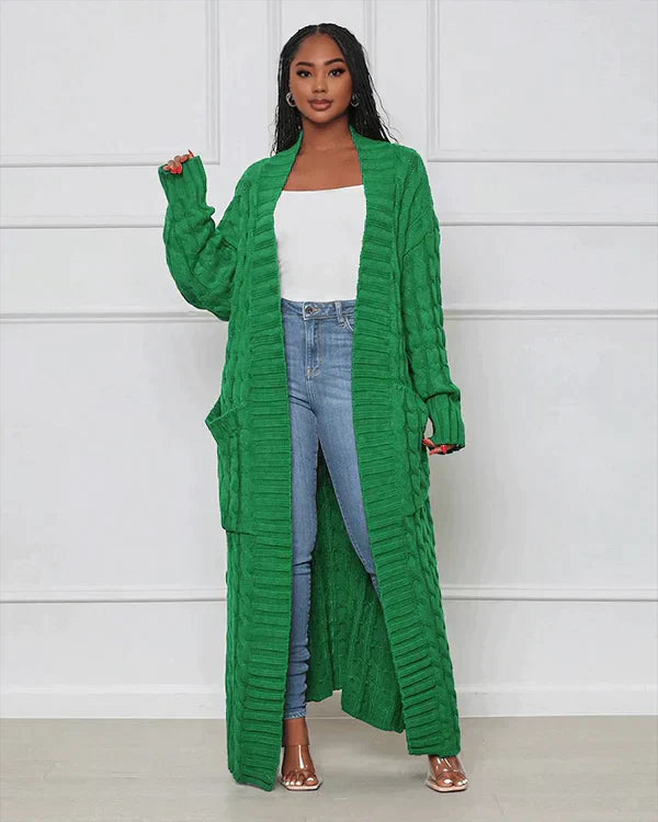 CORINNE – LONG KNIT CARDIGAN